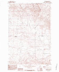 Download a high-resolution, GPS-compatible USGS topo map for Valentine, MT (1985 edition)