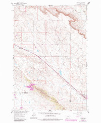 Download a high-resolution, GPS-compatible USGS topo map for Vananda, MT (1985 edition)