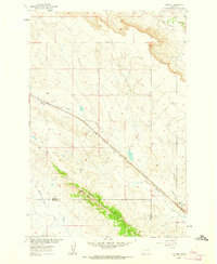 Download a high-resolution, GPS-compatible USGS topo map for Vananda, MT (1962 edition)