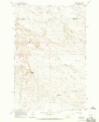 Download a high-resolution, GPS-compatible USGS topo map for Vanstel, MT (1970 edition)