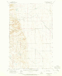 preview thumbnail of historical topo map of Liberty County, MT in 1963