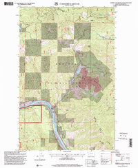 Download a high-resolution, GPS-compatible USGS topo map for Vermiculite Mountain, MT (2000 edition)
