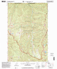 Download a high-resolution, GPS-compatible USGS topo map for Vermilion Peak, MT (2000 edition)
