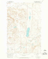 Download a high-resolution, GPS-compatible USGS topo map for Veseth Reservoir, MT (1969 edition)