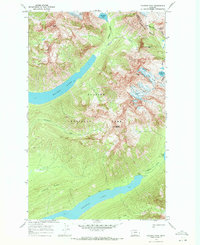 Download a high-resolution, GPS-compatible USGS topo map for Vulture Peak, MT (1971 edition)