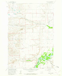 Download a high-resolution, GPS-compatible USGS topo map for Walker Hill, MT (1962 edition)