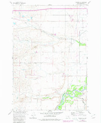 Download a high-resolution, GPS-compatible USGS topo map for Walker Hill, MT (1980 edition)