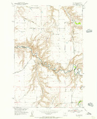 Download a high-resolution, GPS-compatible USGS topo map for Waltham, MT (1956 edition)