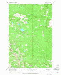 Download a high-resolution, GPS-compatible USGS topo map for Wapiti Lake, MT (1968 edition)
