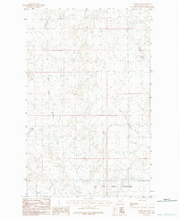 Download a high-resolution, GPS-compatible USGS topo map for Wards Dam, MT (1984 edition)
