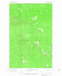 Download a high-resolution, GPS-compatible USGS topo map for Warland Peak, MT (1966 edition)