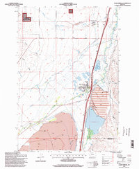 Download a high-resolution, GPS-compatible USGS topo map for Warm Springs, MT (1998 edition)