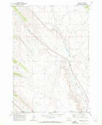 Download a high-resolution, GPS-compatible USGS topo map for Warren, MT (1972 edition)