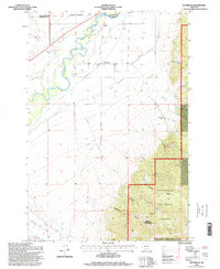 Download a high-resolution, GPS-compatible USGS topo map for Waterloo, MT (1998 edition)