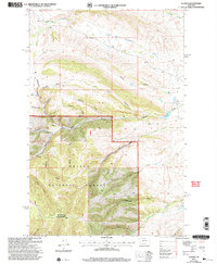 Download a high-resolution, GPS-compatible USGS topo map for Watson, MT (2004 edition)
