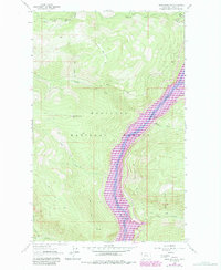 preview thumbnail of historical topo map of Lincoln County, MT in 1963