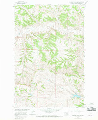 Download a high-resolution, GPS-compatible USGS topo map for Weingart Place NW, MT (1969 edition)