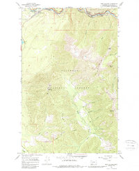 Download a high-resolution, GPS-compatible USGS topo map for West Glacier, MT (1987 edition)