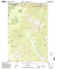 Download a high-resolution, GPS-compatible USGS topo map for West Glacier, MT (1997 edition)