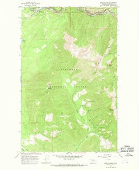 Download a high-resolution, GPS-compatible USGS topo map for West Glacier, MT (1968 edition)