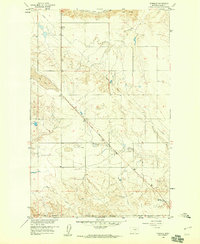 Download a high-resolution, GPS-compatible USGS topo map for Wheeler, MT (1960 edition)