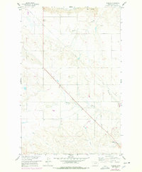 Download a high-resolution, GPS-compatible USGS topo map for Wheeler, MT (1978 edition)