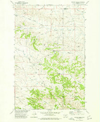 preview thumbnail of historical topo map of Phillips County, MT in 1973
