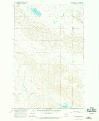 Download a high-resolution, GPS-compatible USGS topo map for Whitcomb Lake, MT (1969 edition)
