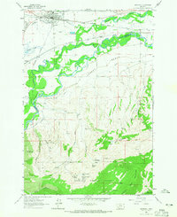 Download a high-resolution, GPS-compatible USGS topo map for Whitehall, MT (1965 edition)
