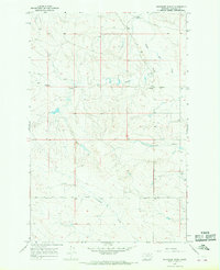 Download a high-resolution, GPS-compatible USGS topo map for Whiteside Ranch, MT (1968 edition)