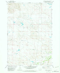 Download a high-resolution, GPS-compatible USGS topo map for Whitetail Creek, MT (1982 edition)