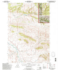 Download a high-resolution, GPS-compatible USGS topo map for Whitetail Reservoir, MT (1997 edition)