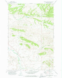 Download a high-resolution, GPS-compatible USGS topo map for Whitetail Reservoir, MT (1974 edition)