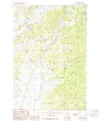 Download a high-resolution, GPS-compatible USGS topo map for Wickes, MT (1986 edition)