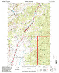 Download a high-resolution, GPS-compatible USGS topo map for Wickes, MT (1998 edition)
