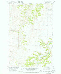 Download a high-resolution, GPS-compatible USGS topo map for Wild Bill Flat West, MT (1979 edition)