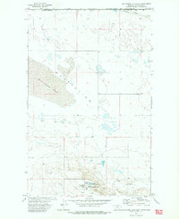 Download a high-resolution, GPS-compatible USGS topo map for Wild Horse Lake East, MT (1975 edition)