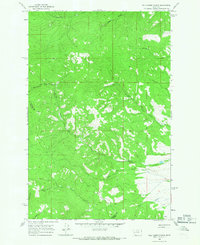 Download a high-resolution, GPS-compatible USGS topo map for Wild Horse Parks, MT (1967 edition)