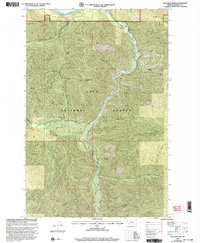 Download a high-resolution, GPS-compatible USGS topo map for Williams Peak, MT (2003 edition)