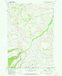 Download a high-resolution, GPS-compatible USGS topo map for Willow Creek Dam SW, MT (1973 edition)