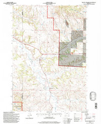 Download a high-resolution, GPS-compatible USGS topo map for Willow Crossing, MT (1998 edition)