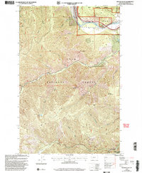 Download a high-resolution, GPS-compatible USGS topo map for Wilson Gulch, MT (2003 edition)