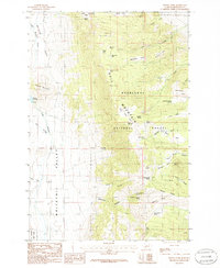 Download a high-resolution, GPS-compatible USGS topo map for Wilson Park, MT (1986 edition)