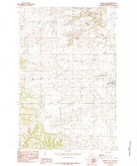Download a high-resolution, GPS-compatible USGS topo map for Winifred West, MT (1985 edition)