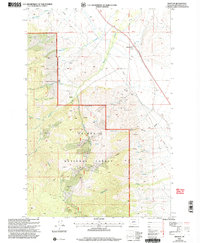 Download a high-resolution, GPS-compatible USGS topo map for Winston, MT (2004 edition)
