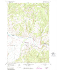 Download a high-resolution, GPS-compatible USGS topo map for Wise River, MT (1989 edition)