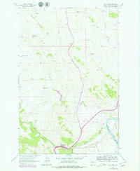 Download a high-resolution, GPS-compatible USGS topo map for Wolf Creek, MT (1979 edition)