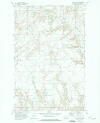 Download a high-resolution, GPS-compatible USGS topo map for Wolf Point NE, MT (1975 edition)