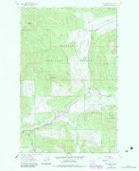 Download a high-resolution, GPS-compatible USGS topo map for Wolf Prairie, MT (1984 edition)