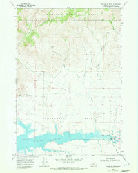 Download a high-resolution, GPS-compatible USGS topo map for Wolverine Creek, MT (1972 edition)